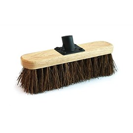 Deck Scrubbing Brush Heavy Duty Replacement Brush Head 9 Inch | Perfect for Decking Patios Driveways Made in the UK (1)