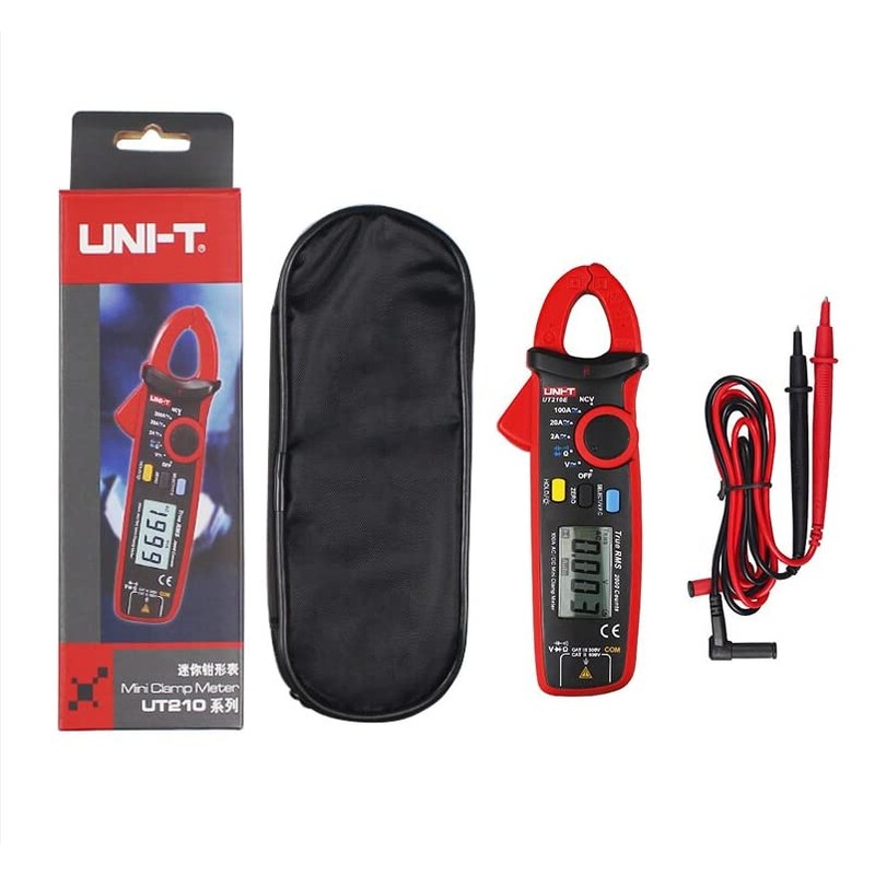UNI-T UT210B Mini Clamp Meter - TRMS True RMS Measurement,