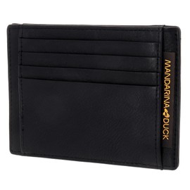 Mandarina Duck Unisex Dual Travel Accessory Wallet Black, black