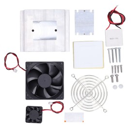 Refrigeration Cooler Dual Core Cooling Fan System Set Kit for Equipment 70W 4‑6A