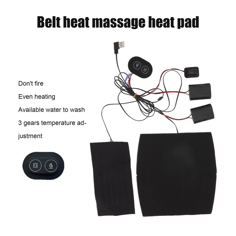 Electric Heating Pads Vibration Massage USB Heating Film Replacement Electric