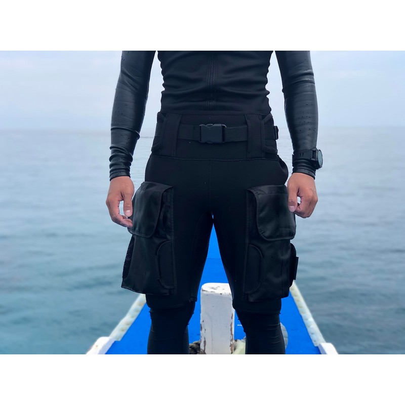 Kinno Scuba Neoprene Wetsuit Short 3mm Scuba Diving Tech Pants