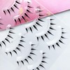 Musegetes False Eyelashes, 4D False Eyelashes, Natural False Eyelashes, Ultra