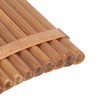 Musical Professional Panpipe Pan Flute 15 Pipes G Key Musical