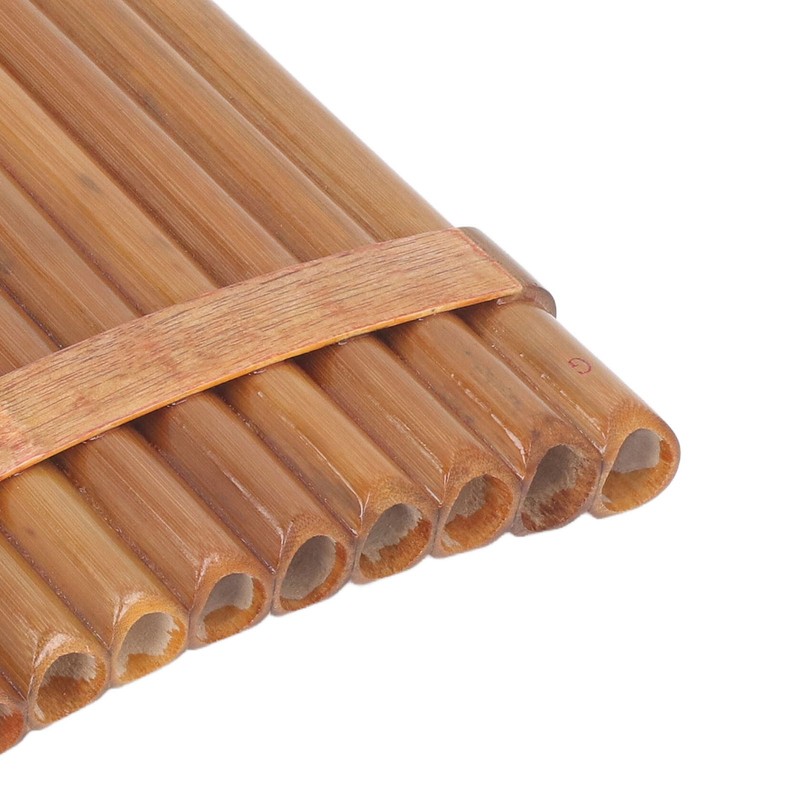 Musical Professional Panpipe Pan Flute 15 Pipes G Key Musical