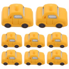 PRETYZOOM 8Pcs Miniature Taxi Figurines Creative Tiny Vehicle Ornaments for Micro Landscape Decoration Car for Home and Office Decor Car Model