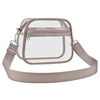 Busiuw Clear Bag for Stadium Events Mini Small Clear Purse