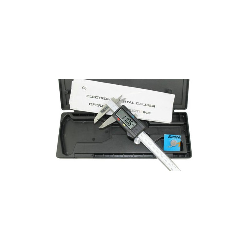 Electronic Digital Vernier Caliper, with Extra-Large LCD Screen and 200mm