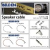 Belden [BELDEN 9497] Speaker Cable, 1.5ft (46cm), S-Type Plug Included