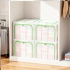 VIOPY 3Piezas Bolsas De Almacenamiento Con Soporte De Estructura De