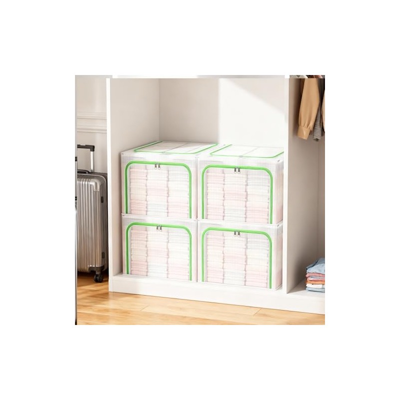 VIOPY 3Piezas Bolsas De Almacenamiento Con Soporte De Estructura De