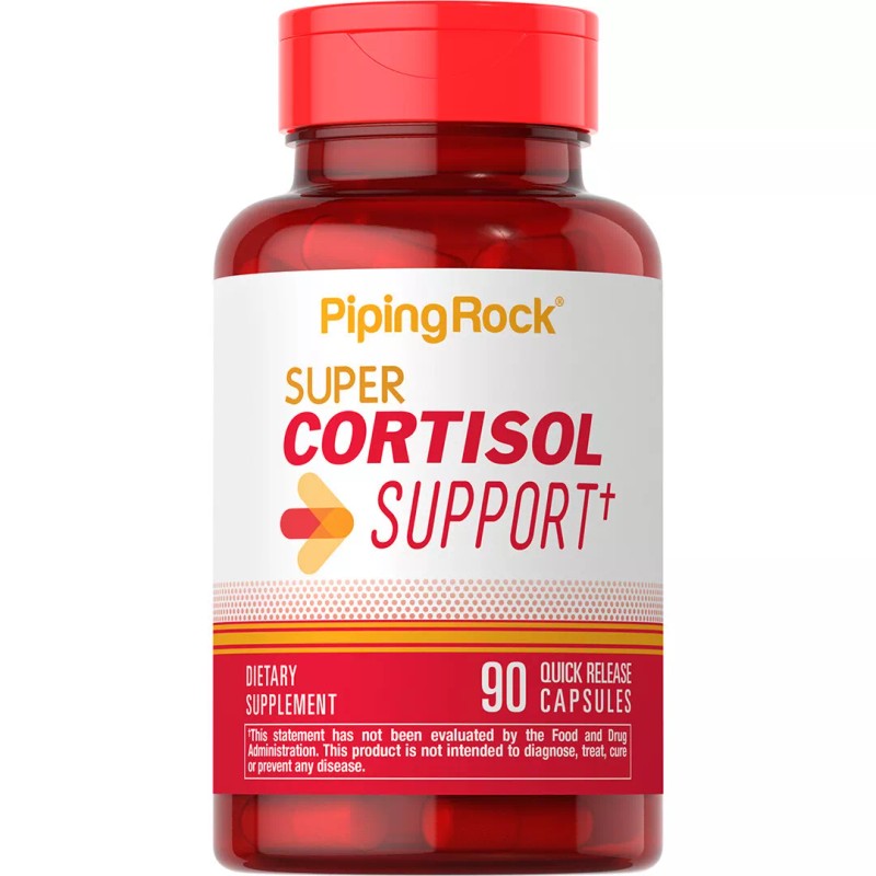 Piping Rock Super Cortisol Support | 90 Capsules | Complex