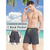 TACVASEN Mens Bathing Suits Summer Men’s Beach Clothes: Quick Dry