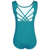 WYHDY Maillot de ballet para niña con correas cruzadas de