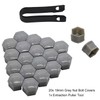 Kalmaegee 20PCS 19MM Wheel Nut Covers Universal Car Wheel Lug