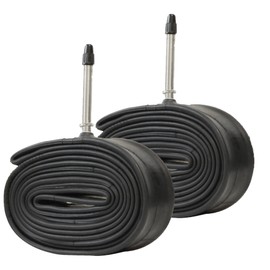 2PCS Road Bike Inner Tube for 700x23-25c, 700x28-32c with 48mm Presta Valve/Butyl Rubber Tubes for Road and Gravel Bikes with 28 inch Bicycle Wheel Sizes (FV48mm, 700x23/25c FV48mm)