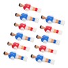 WOONEKY Foosball Men Player Set 11pcs Soccer Game Player Replacement