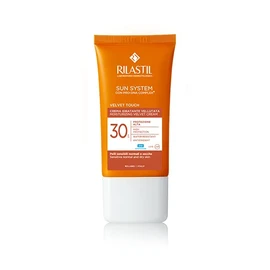 Rilastil Sun System Velvet Milk Liquid Emulsion Velvet Texture for Sensitive Skin Waterproof SPF 30 200ml