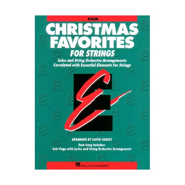 Christmas Favorites for Strings - Violin (Parts 1/2) - Essential