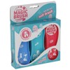 Kerbl Original Magic Brush Bürstensets Pferdebürste Pferdepflege Massagebürste, Jellyfish, 3er
