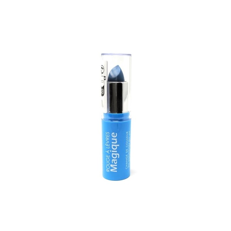 Magic Lipstick, Vegan and Natural, Blue Colour, Will More or