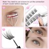 EMEDA DIY Eyelash Extensions Mix D Curl 8 mm 10