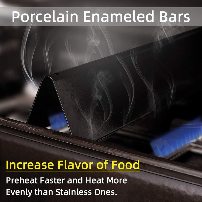 X Home 15.3" Heavier Flavorizer Bars Replacement for Weber Spirit