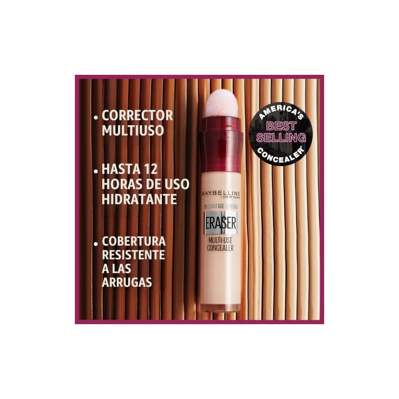 Maybelline maquillaje Instant Age, Bronce Deep, 1 caja