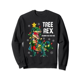 Tree Rex Christmas Tree | Dinosaur Costume for Christma Sweatshirt