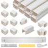 3" 13.5Ft Mini Split Line Set Cover,PVC line Set Cover
