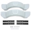 HECASA 12" Wheels Tires Skirt Boat Single Axle Trailers Fenders