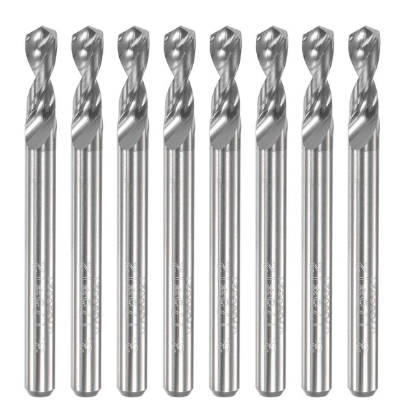 TA-VIGOR 8Pcs 3.175mm PCB Drill Bits, 1/8 Inch Shank Tungsten