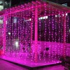 JMEXSUSS 300 LED Pink Curtain Lights, Remote Control Curtain String