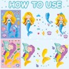 48 Sheets Make A Mermaid Stickers Mermaid Party Favors Make