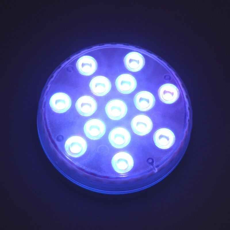 2PCS Submersible Pool Light with Remote Control Magnetic Suction Cup