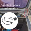 Rear Trunk Storage Package Tray Tie Strap, Rear Interior Parcel