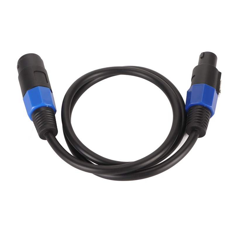 Professional Speaker Cable 3.3ft Long PVC Male Female Quick Twist
