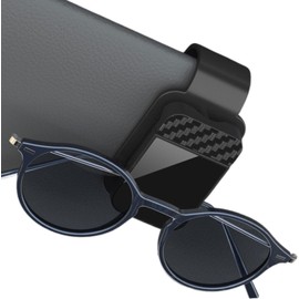 Genérico Soporte para Gafas De Sol De Coche Sujeción para Gafas Y Tarjetas - Organizador Y Sujetador Unisex para Automóvil
