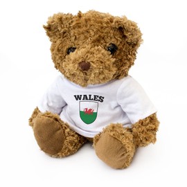 London Teddy Bears - Teddy Bear - Cute Soft Cuddly - Gift Present Football Rugby Fan - Brown - Medium - Kid - 1 x Plush