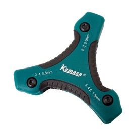 Kamasa 55858 Tri Hex Key Set 9pc