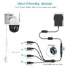 Security Camera Power Supply, 12V 2A Power Supply for 12Vdc