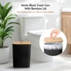 RYTOXILO Black Bathroom Accessories, 10Pcs Black Bathroom Set, Bathroom Accessories