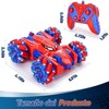 JIUS@FF Coche Spider RC para Niños, Coche Acrobático De Juguete
