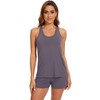 WiWi Soft Viscose from Bamboo Pajamas for Women Tank Top