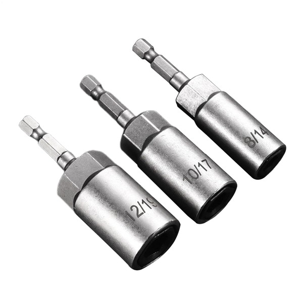 Hex Drill Socket Set - Wrench Socket Nut Driver Set,