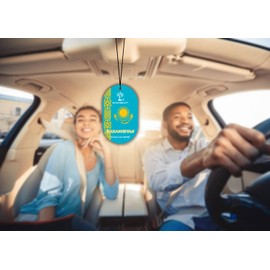 GLÜCKSBLATT premium Autoduft Autoparfüm Flagge KASACHSTAN