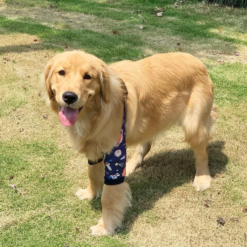 Harikaji Dog Elbow Protector, Elbow Sleeves with Mesh Pad for