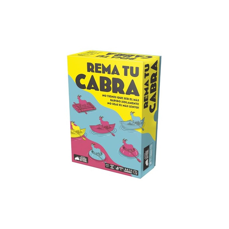Rema tu Cabra, Juego de Cartas, 2-6 Jugadores, Juego Familiar