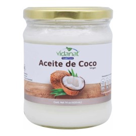 Aceite Coco Virgen Vidanat 420ml Superfood