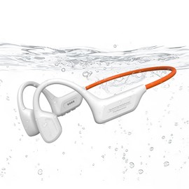 Fanisic Bone Conduction Headphones, Bluetooth 6.0 Open Ear Headphones with Mic, Type-C Quick Charge. Long Battery Life, IPX5 Sweatproof, Lightweight Comfortable for Office, Sports, and Driving